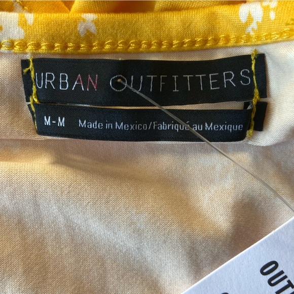 NWT UO Urban Outfitters Julia Tiered Ruffle Frock Mini
Dress in Yellow Sz M - Picture 10 of 16